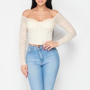 PRIVY Women's Top | Cream